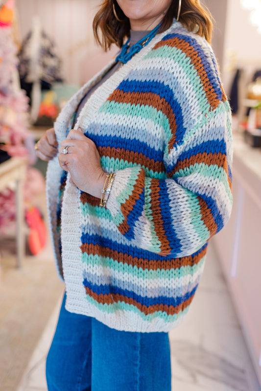 The Harvest Stripe Cardigan