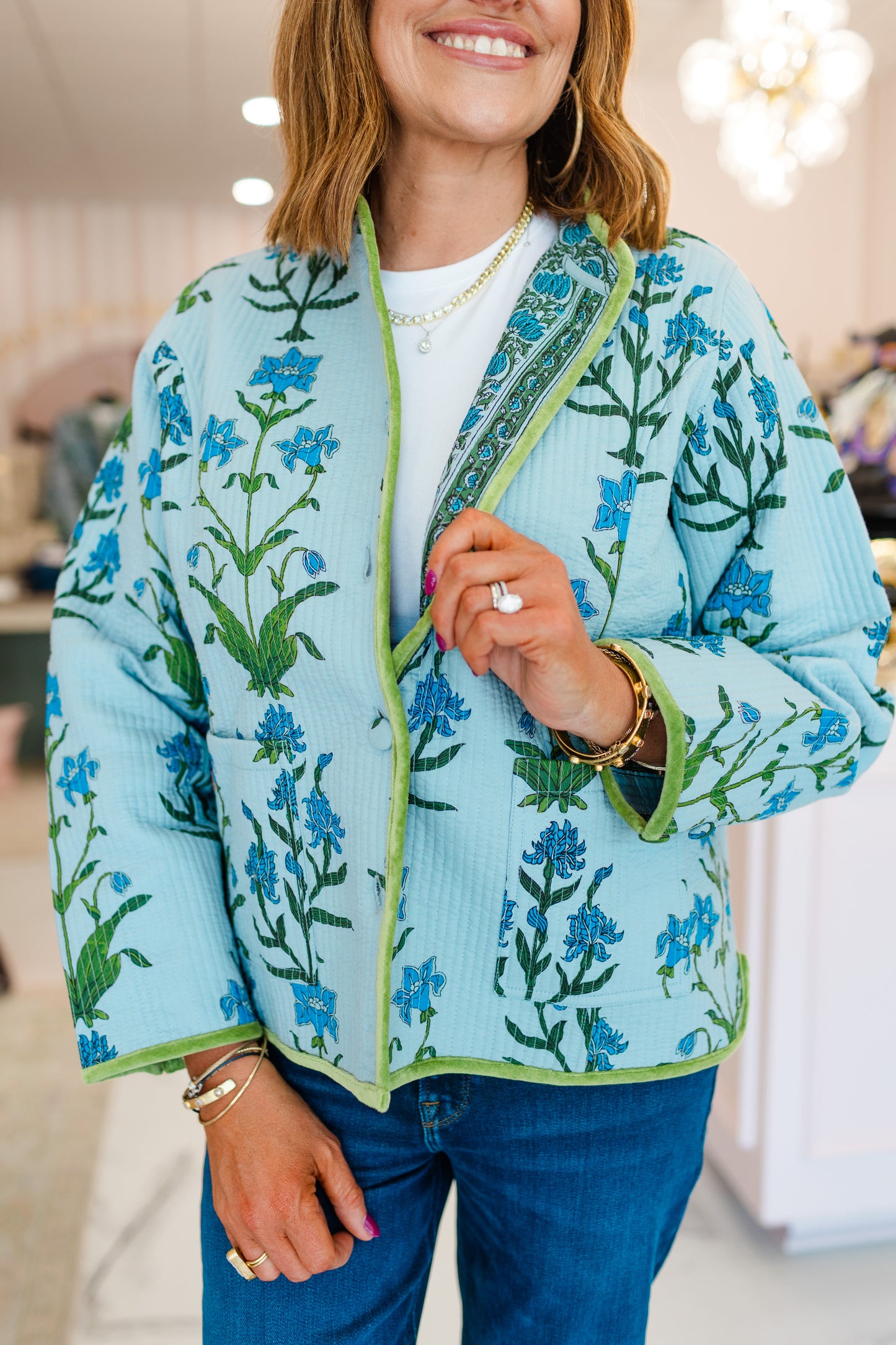 Blue Meadow Jacket