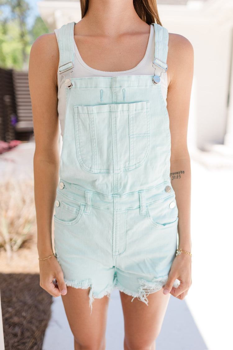 Mint to Be Overalls