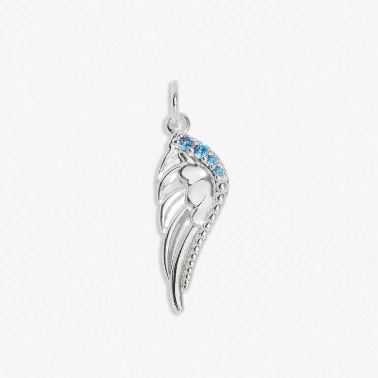 Angel' Medium Charm In Silver Plating