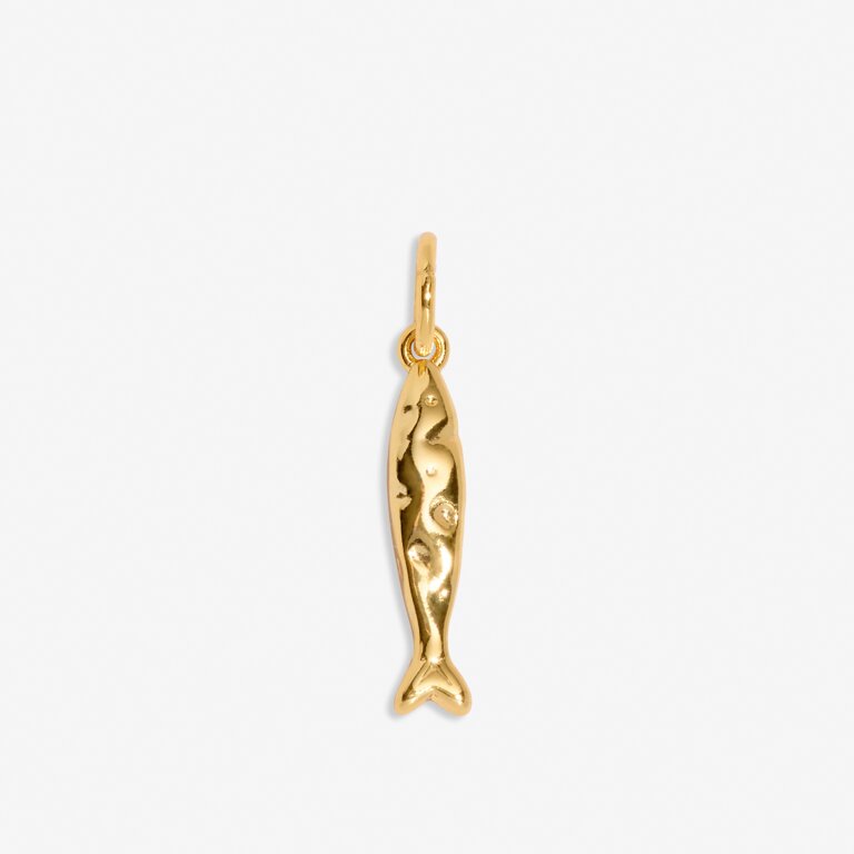 Go With The Flow' Small Charm In Gold-Tone Plating