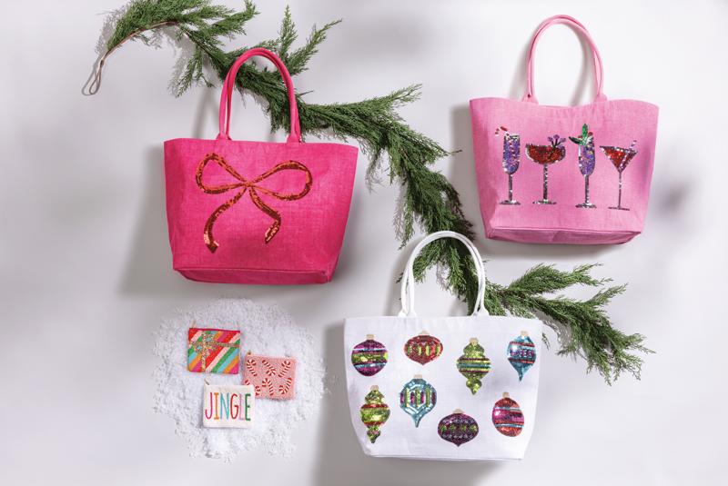 Holiday Bow Tote