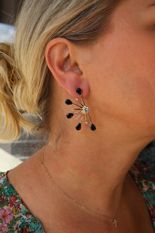 Onyx Nightfall Earrings