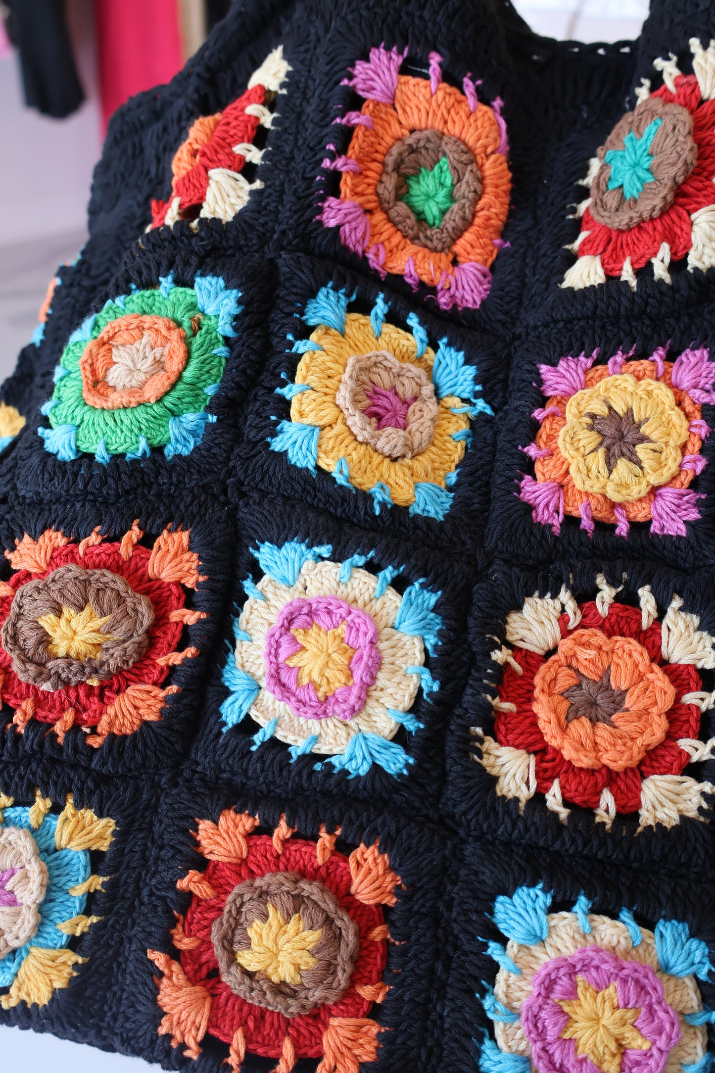 Petal Patchwork - Onyx