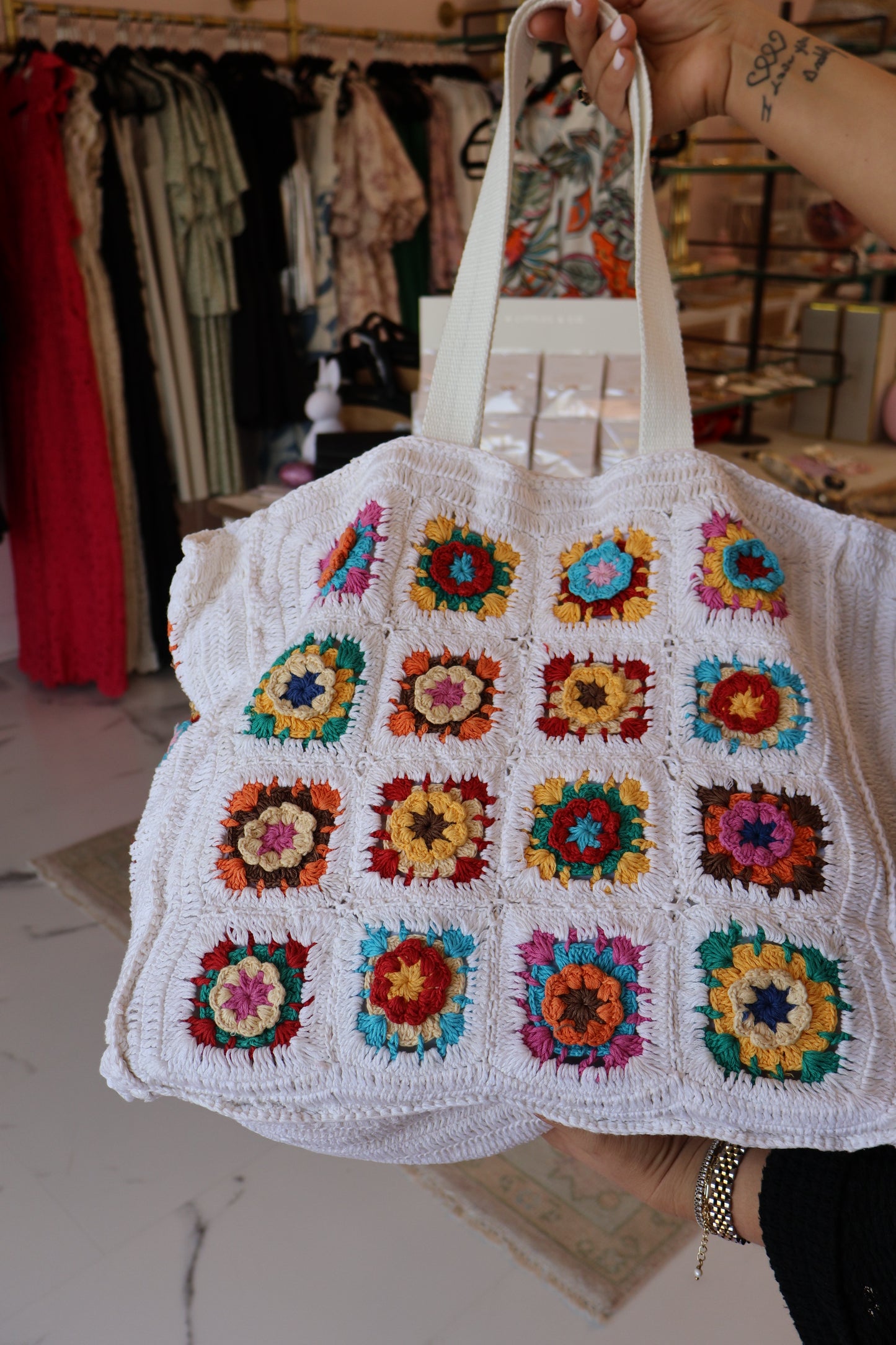 Petal Patchwork - Pearl