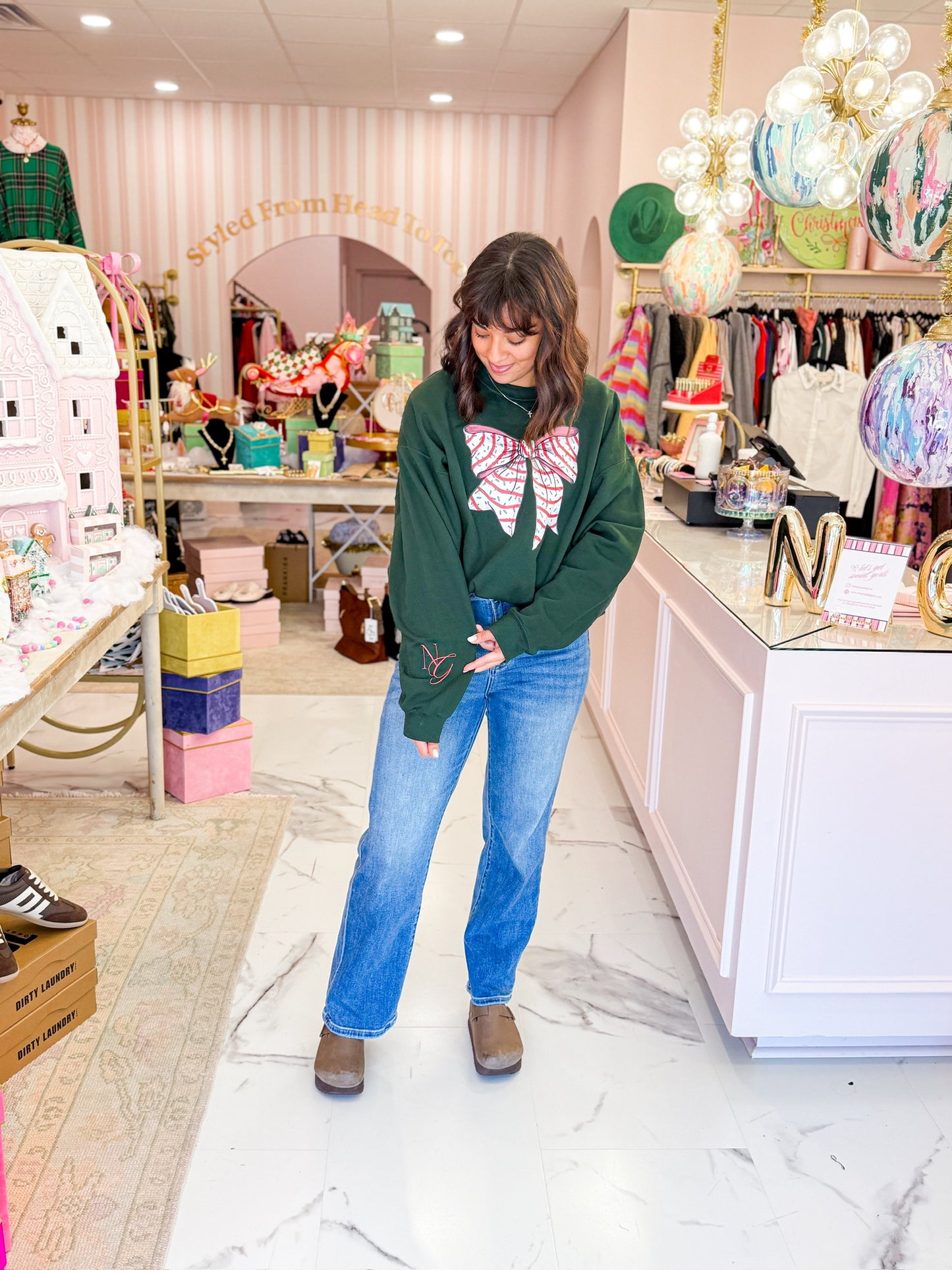 Little Debbie Christmas Tree Cake Sweatshirt