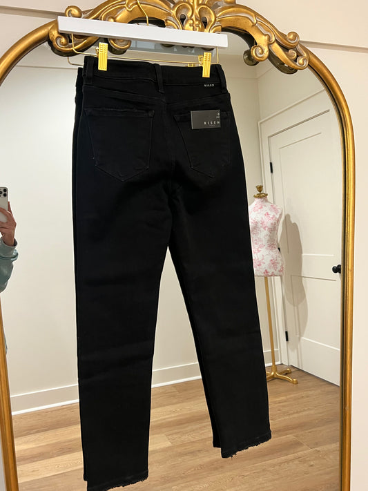 Take It Way Way Black Jean