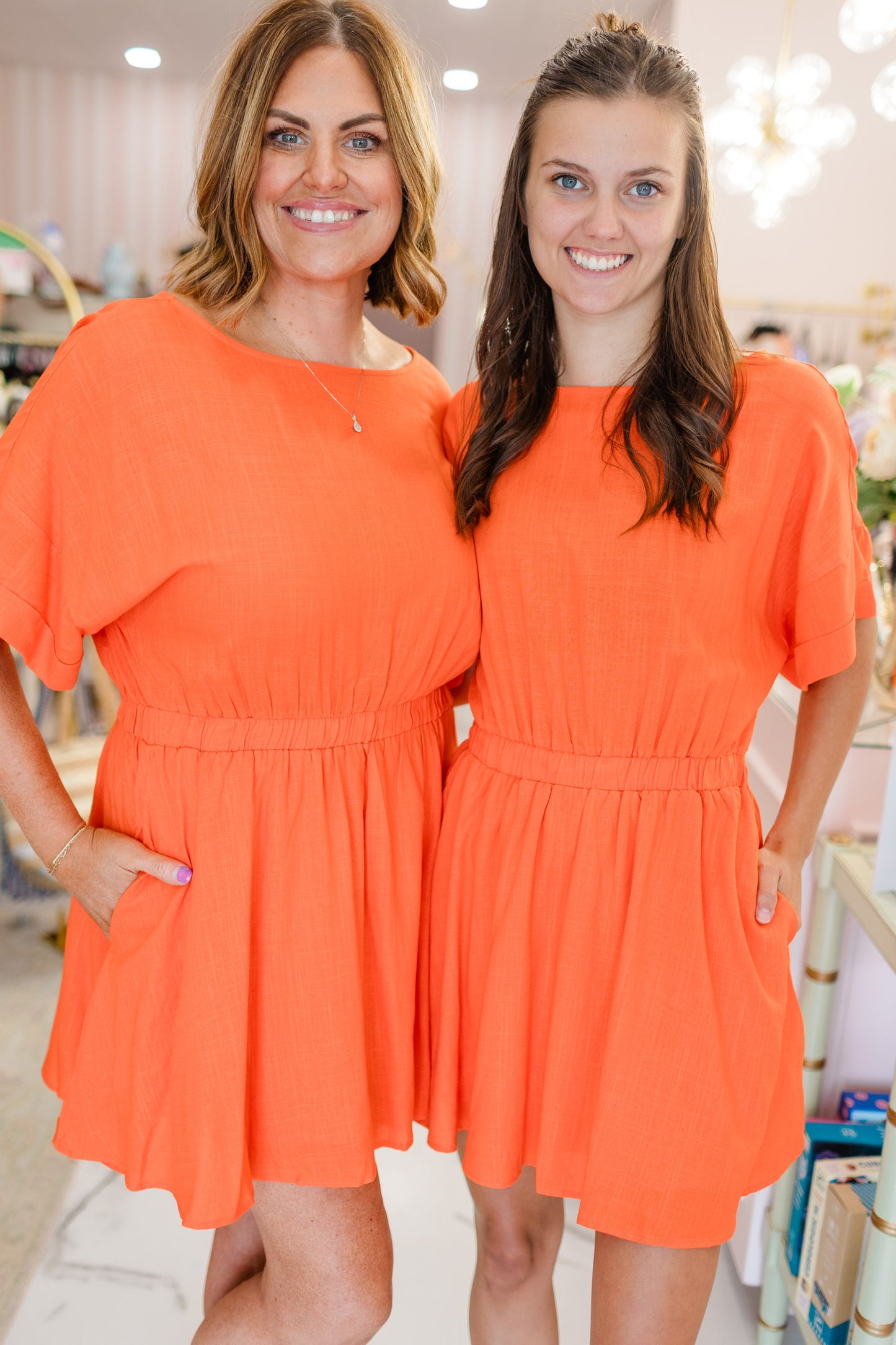 Sorrento Citrus Dress