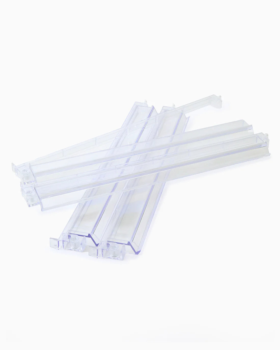 Clear Acrylic Rack & Pushers Set of 4