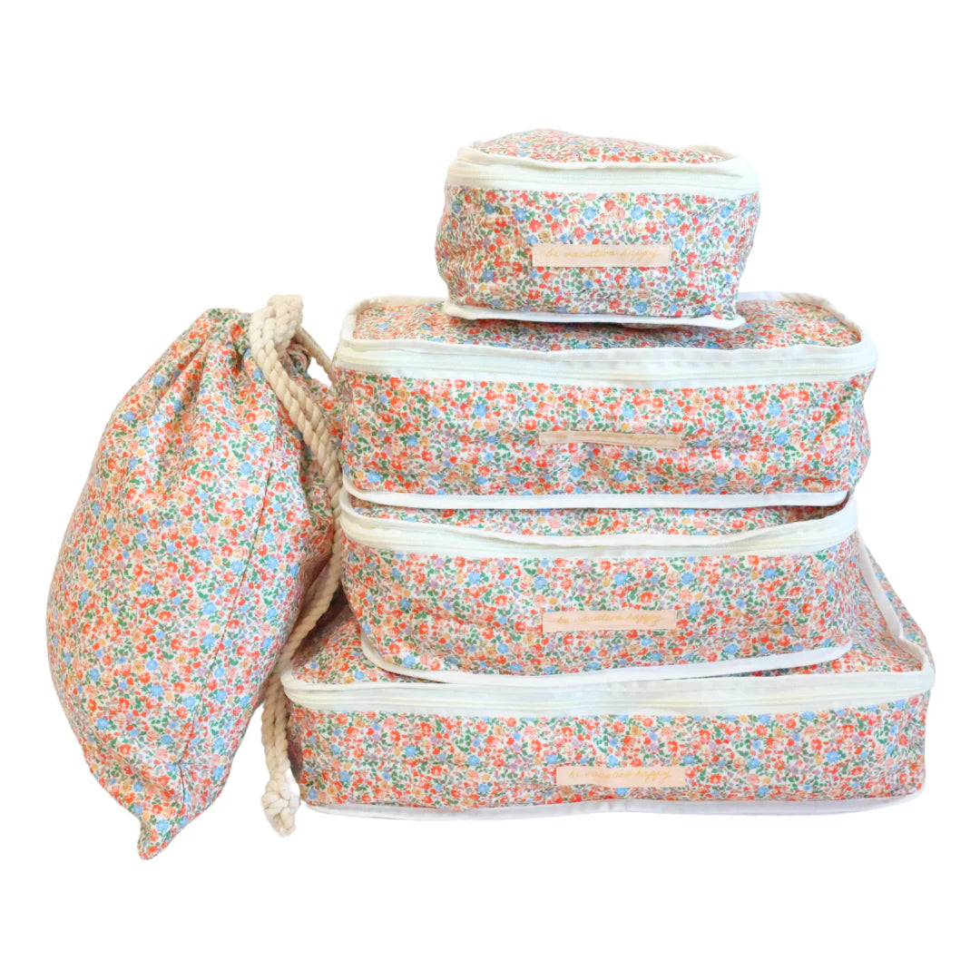Floral Packing Cube Set