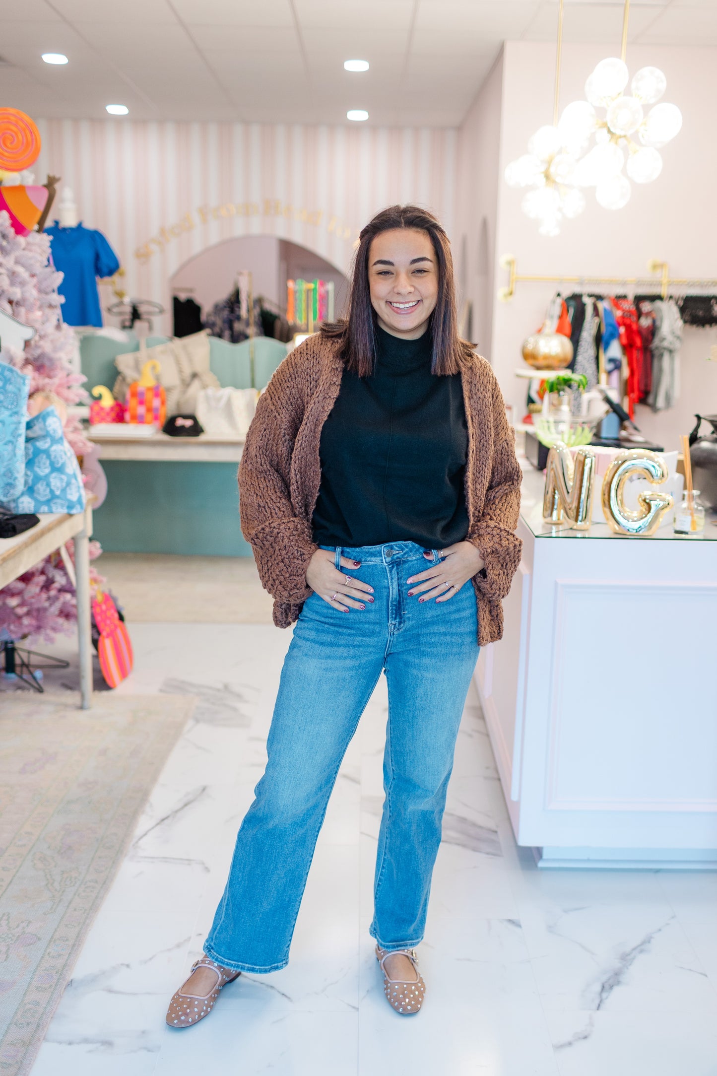Cozy Caramel Cardi