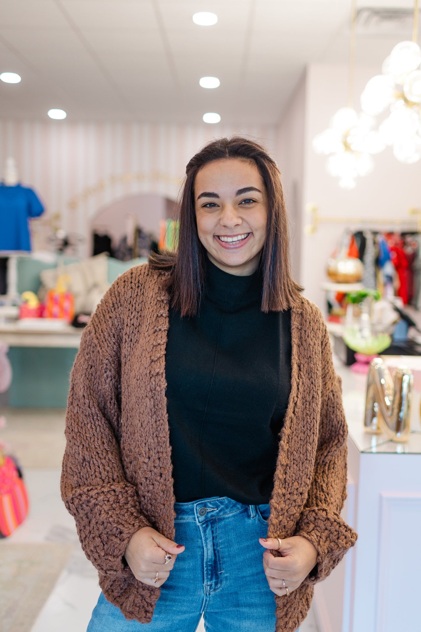 Cozy Caramel Cardi