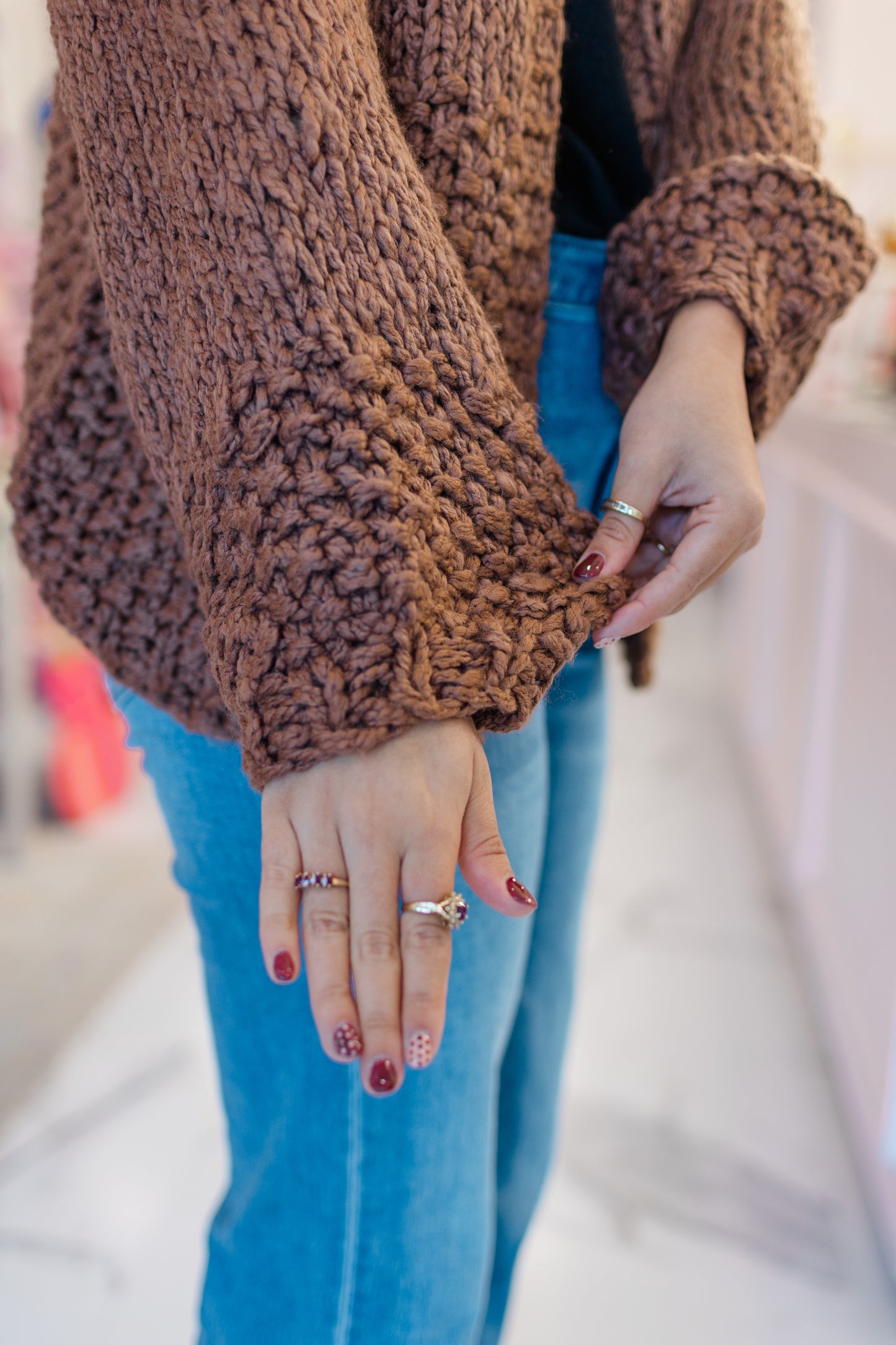 Cozy Caramel Cardi