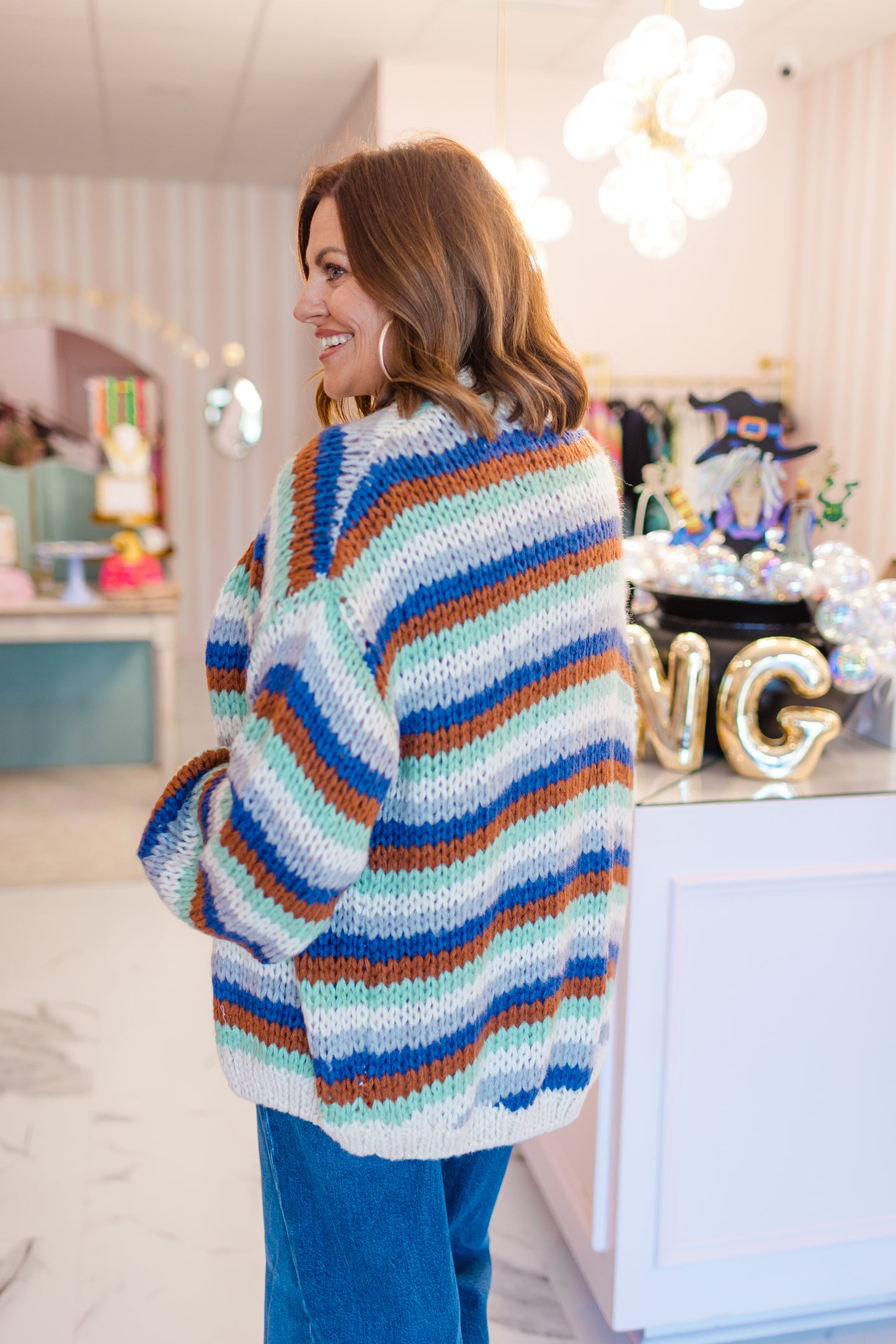 The Harvest Stripe Cardigan