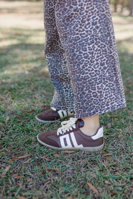 Expresso & Cream Sneaker