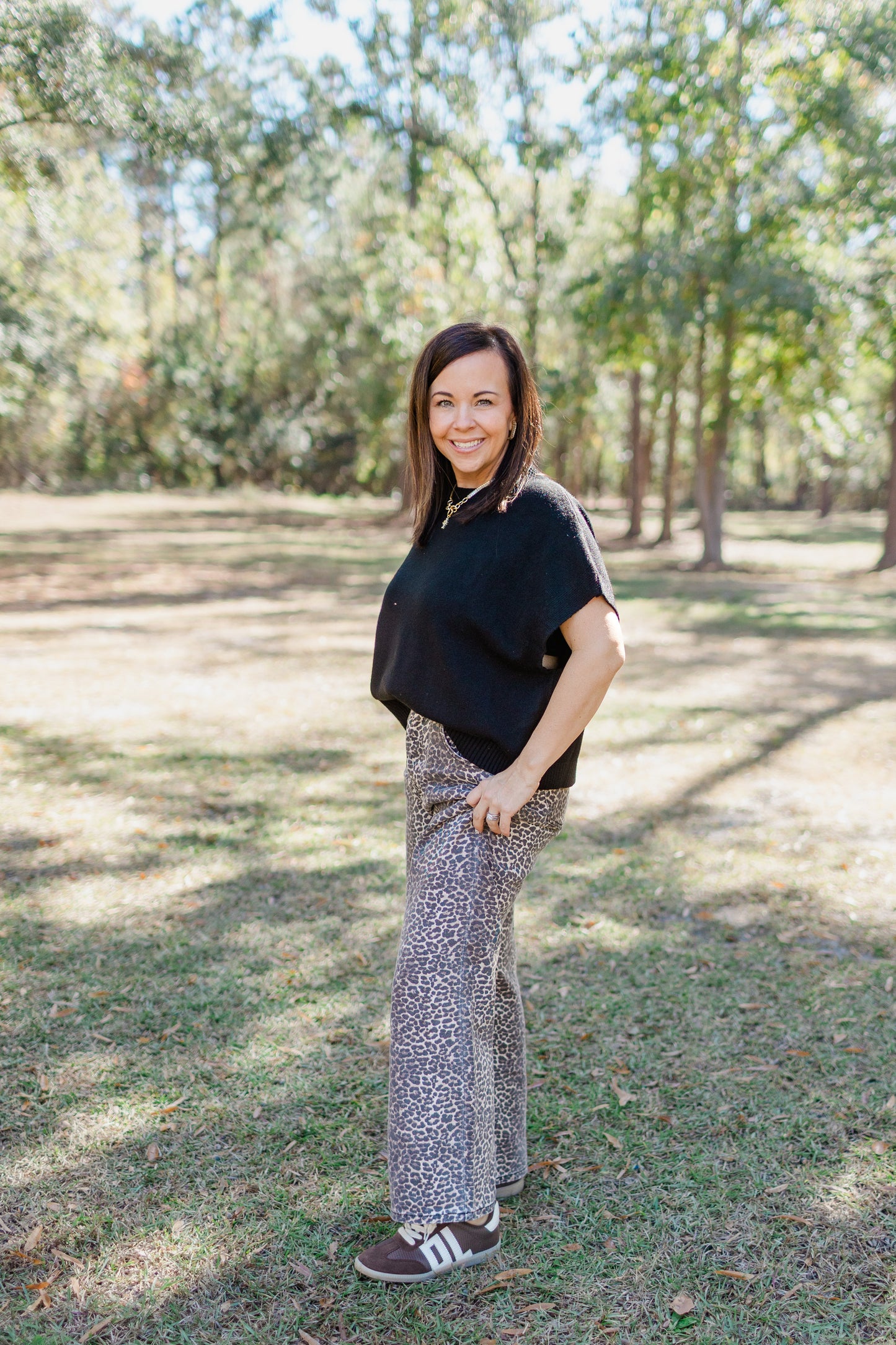 Expresso & Cream Sneaker