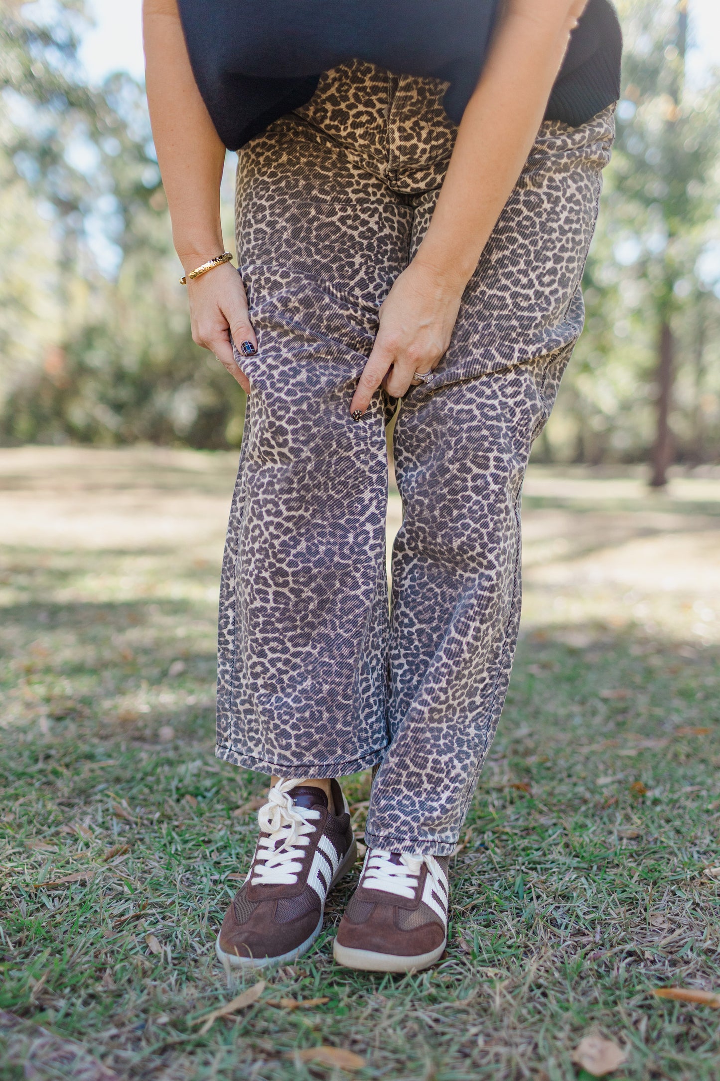 Expresso & Cream Sneaker