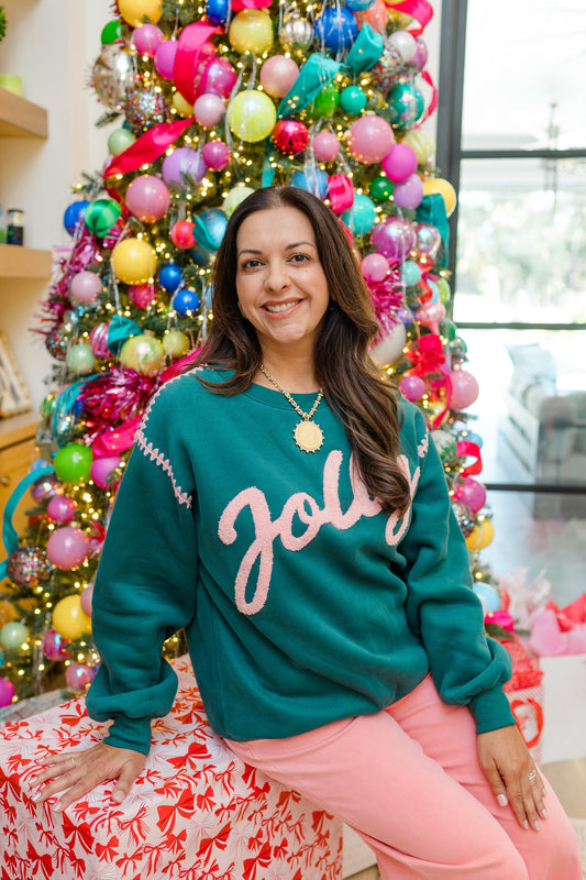 Jolly & Bright Pullover - PRE-ORDER - WILL ARRIVE. BY 12-3