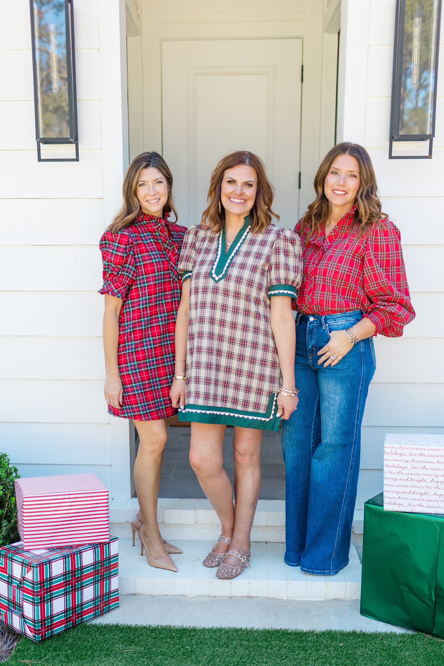 The Highland Plaid Dress