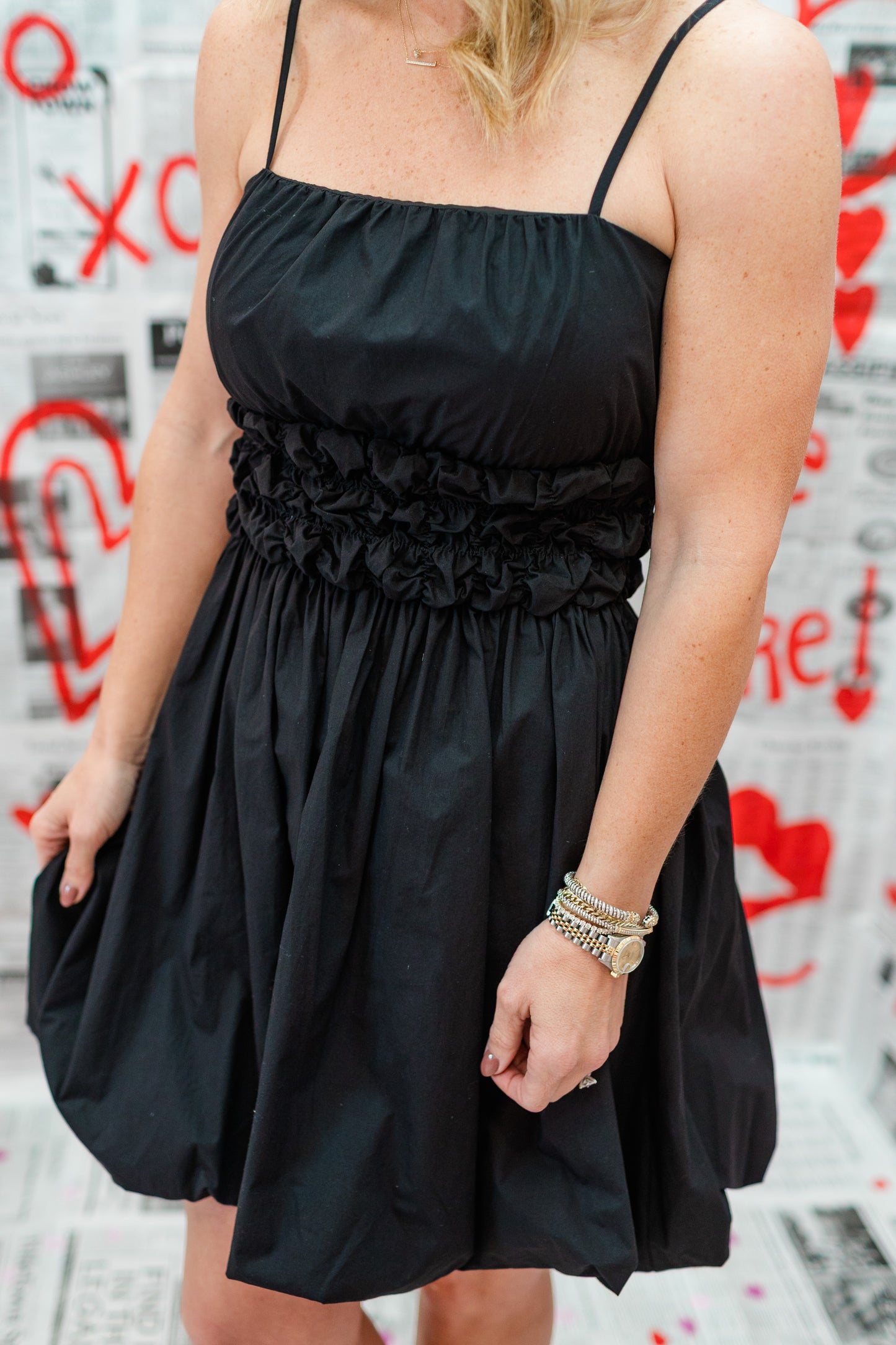 Love at Midnight Bubble Dress