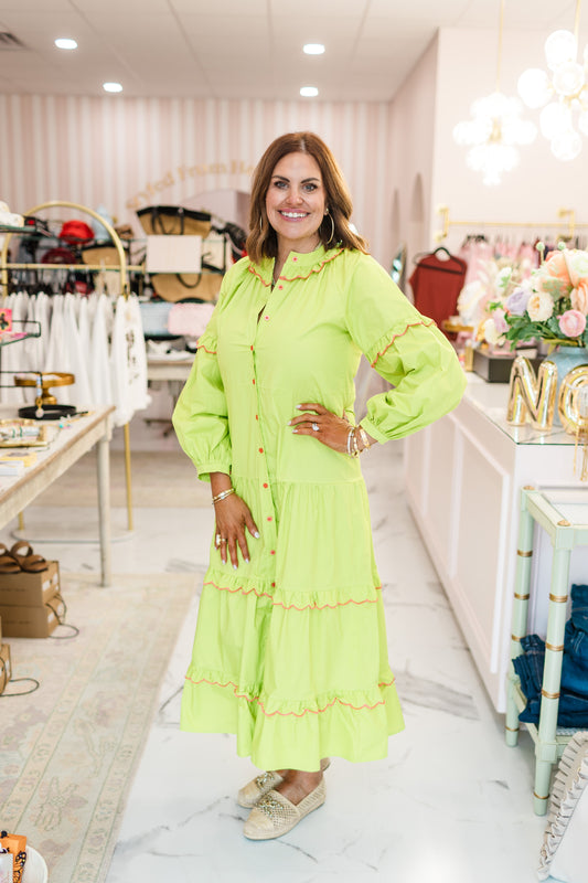 The Edge of Verde Dress