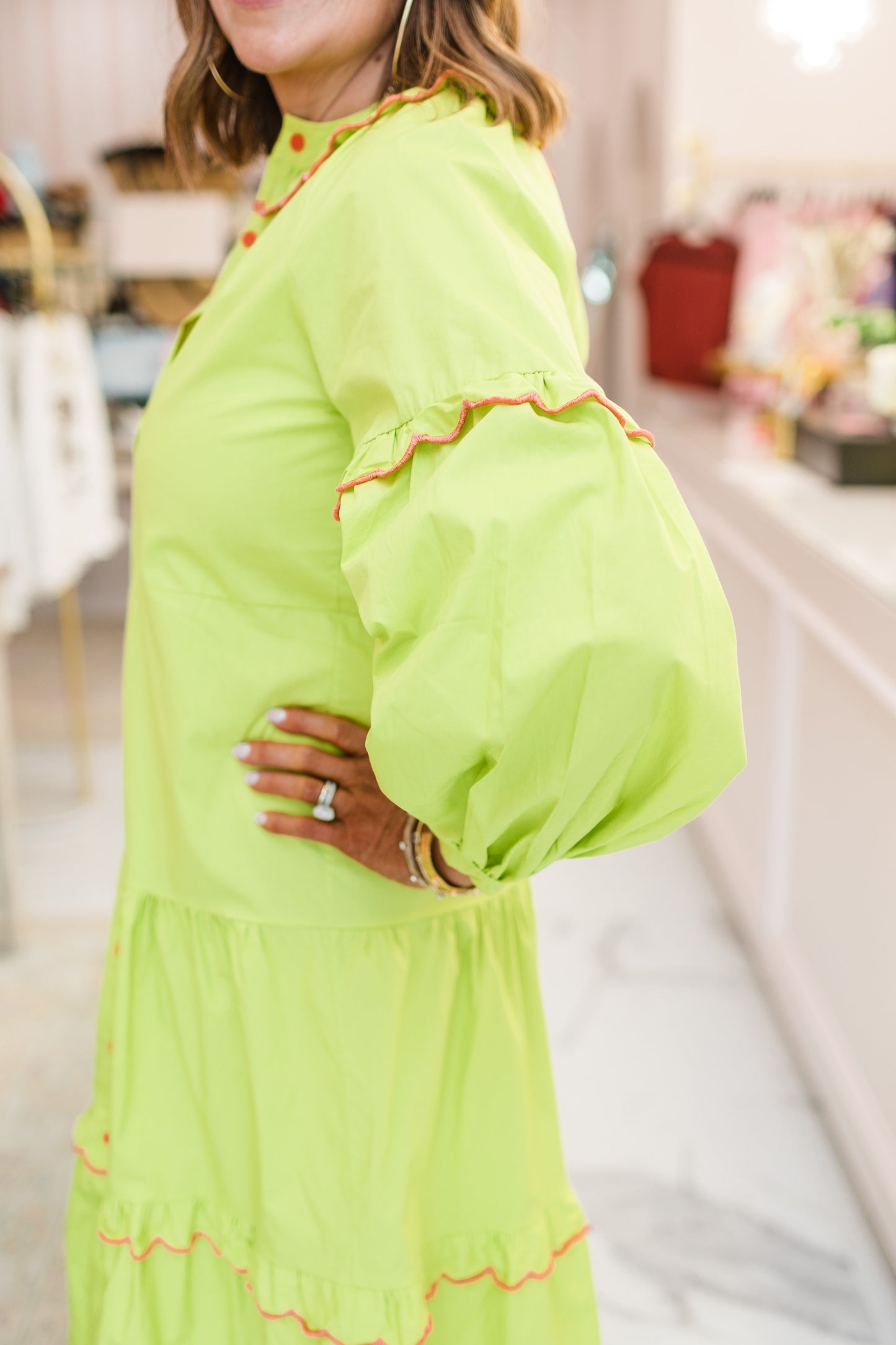 The Edge of Verde Dress