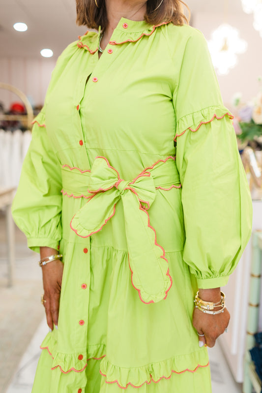 The Edge of Verde Dress