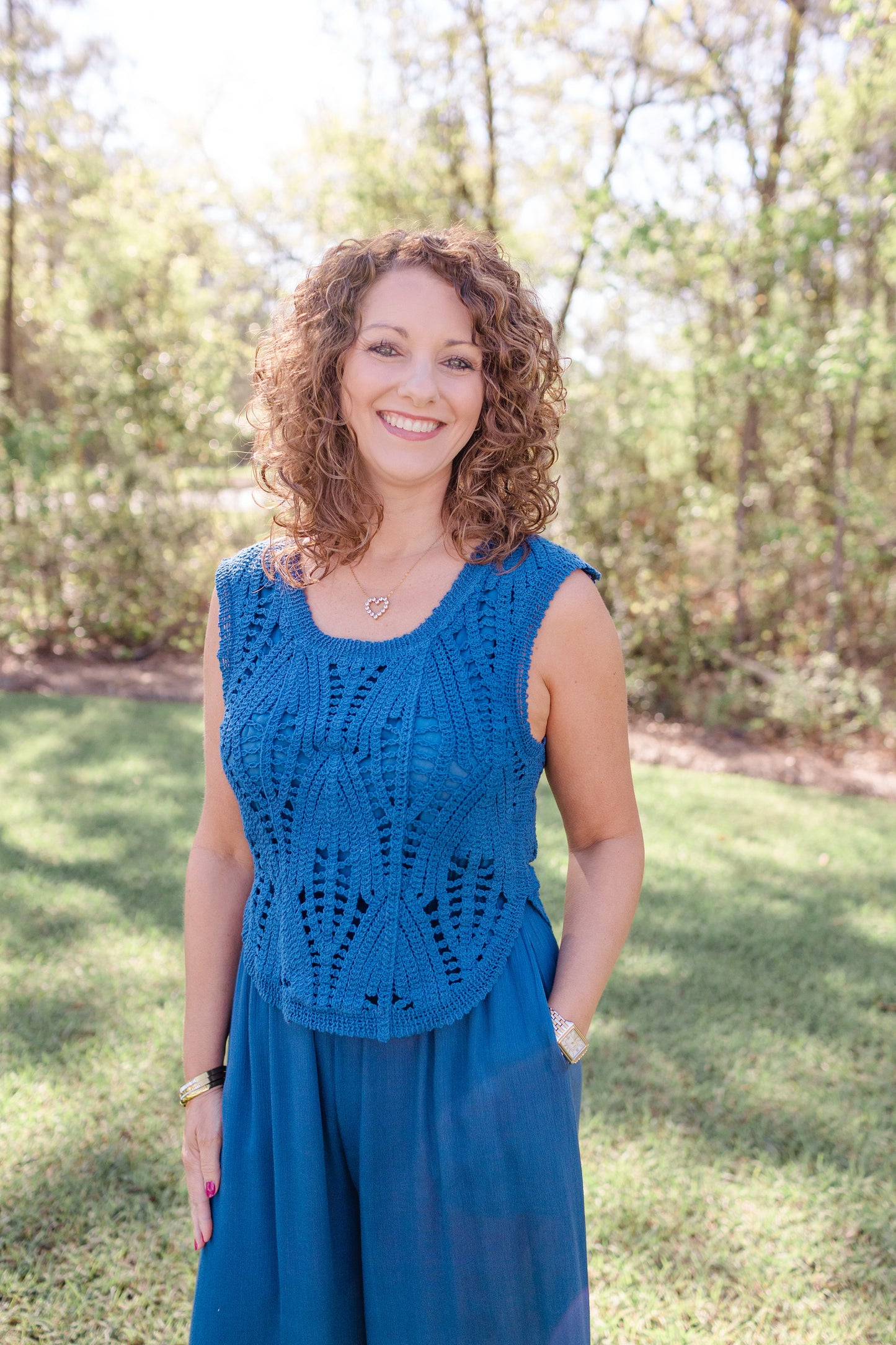 The Camden Crochet Jumper