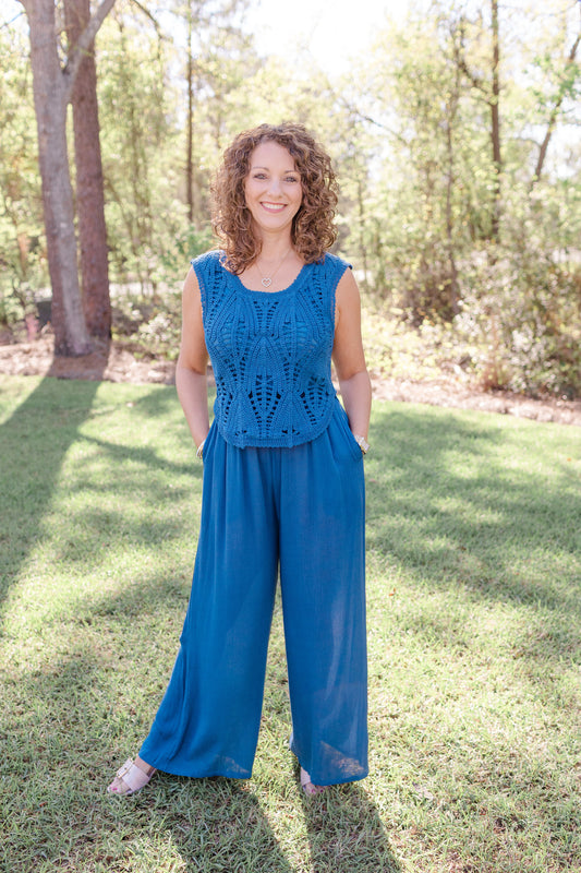 The Camden Crochet Jumper