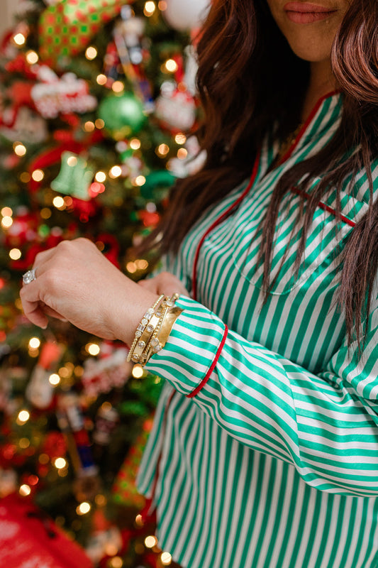 I am NOT a Grinch Satin PJ Set