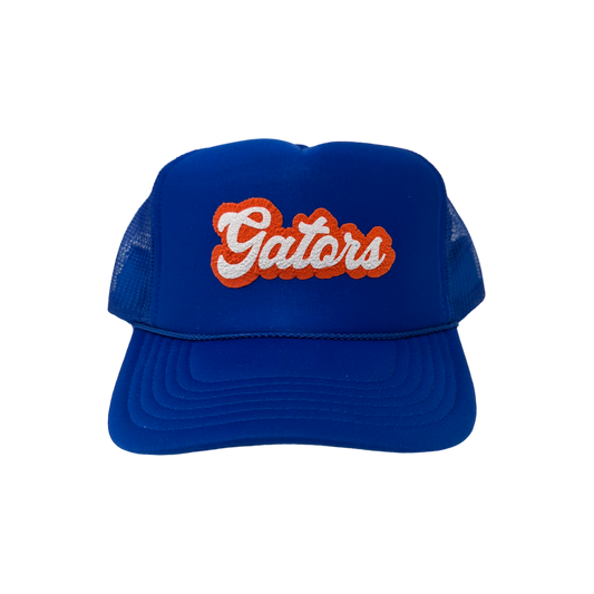 Gators (Double Puff Script) - Royal Trucker