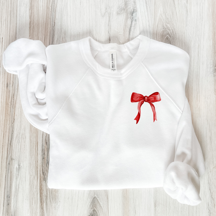 Georgia Bulldogs Red Ribbon Sweatshirt