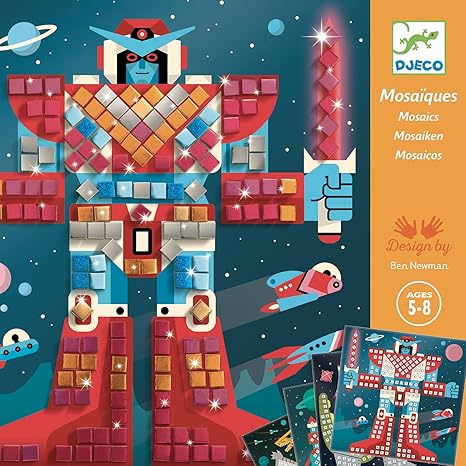 Space Battle Sticker Mosaic Kit