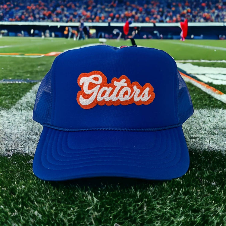 Gators (Double Puff Script) - Royal Trucker