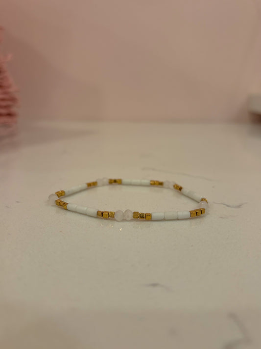 White/Gold Bracelet