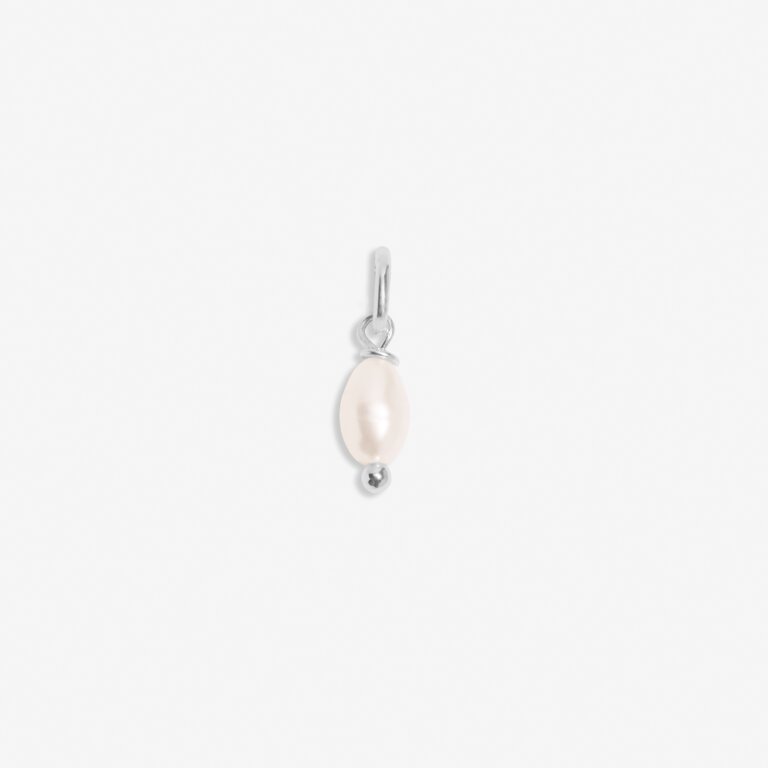 Be Unique' Small Charm In Silver Plating