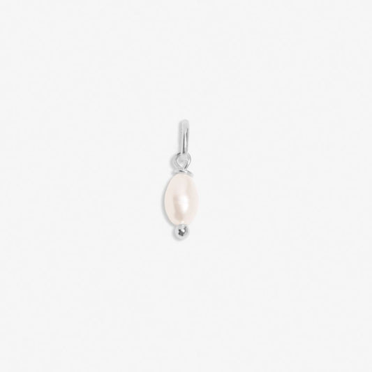Be Unique' Small Charm In Silver Plating