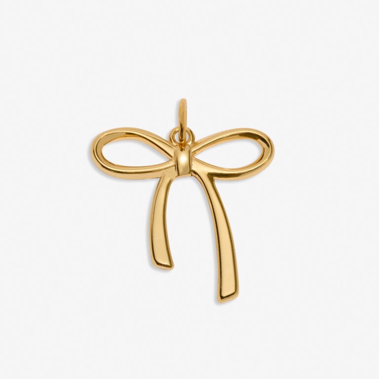 Bow-tiful' Medium Charm In Gold-Tone Plating