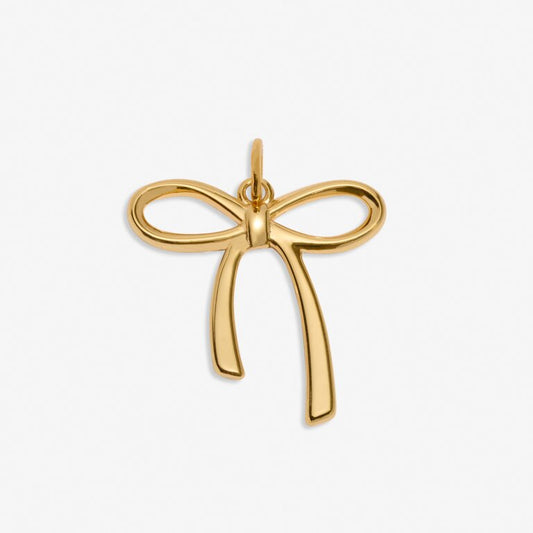 Bow-tiful' Medium Charm In Gold-Tone Plating