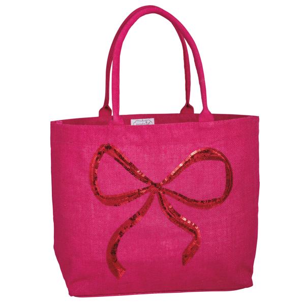 Holiday Bow Tote