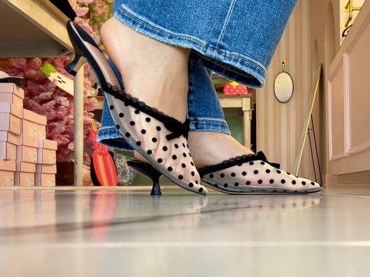 The Dottie Kitten Heels