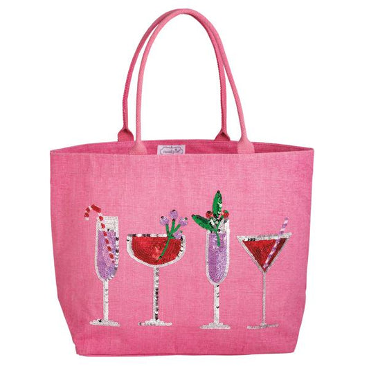 Holiday Cocktails Tote