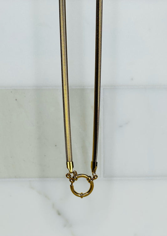 Your Fav Gold Snake Chain Necklace