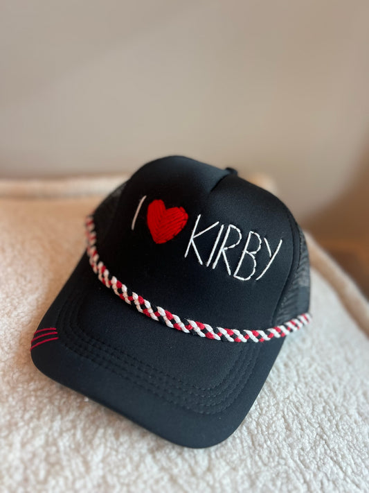 I Love Kirby Trucker Hat