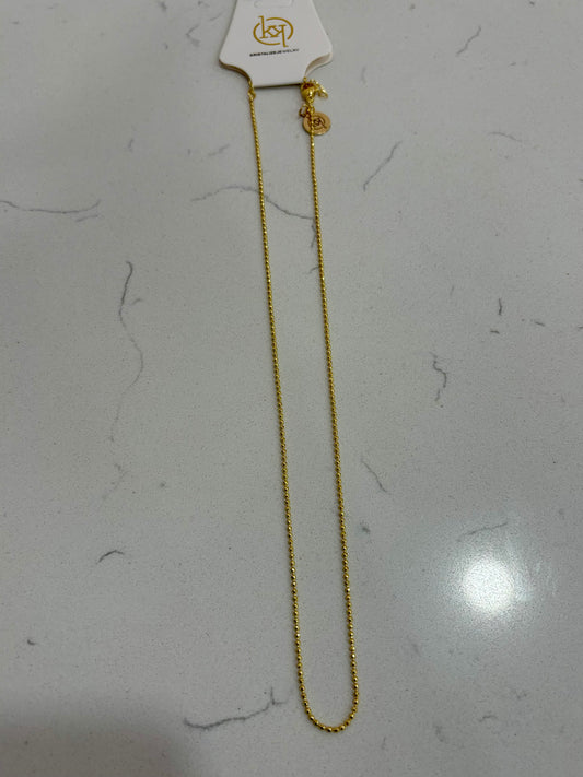 Mini Ball Charm Bar Chain
