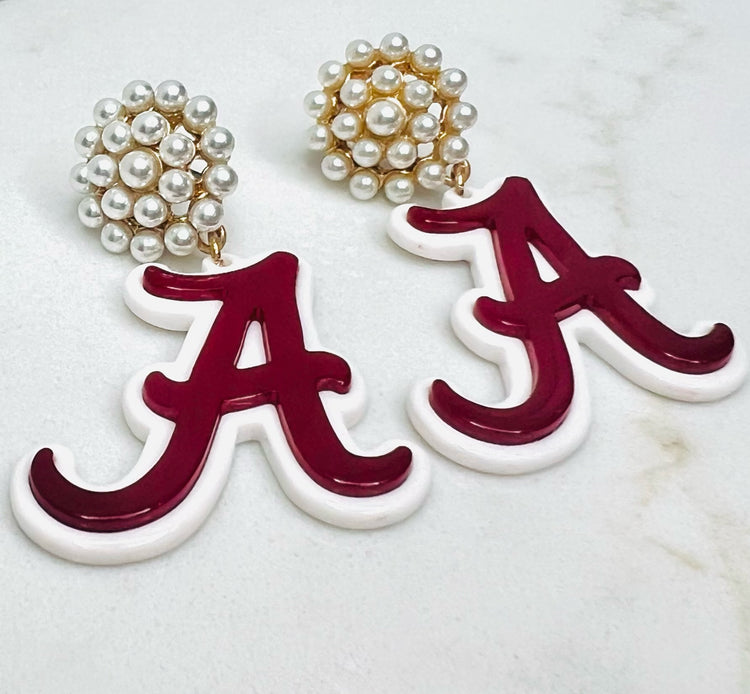 Roll Tide Earrings