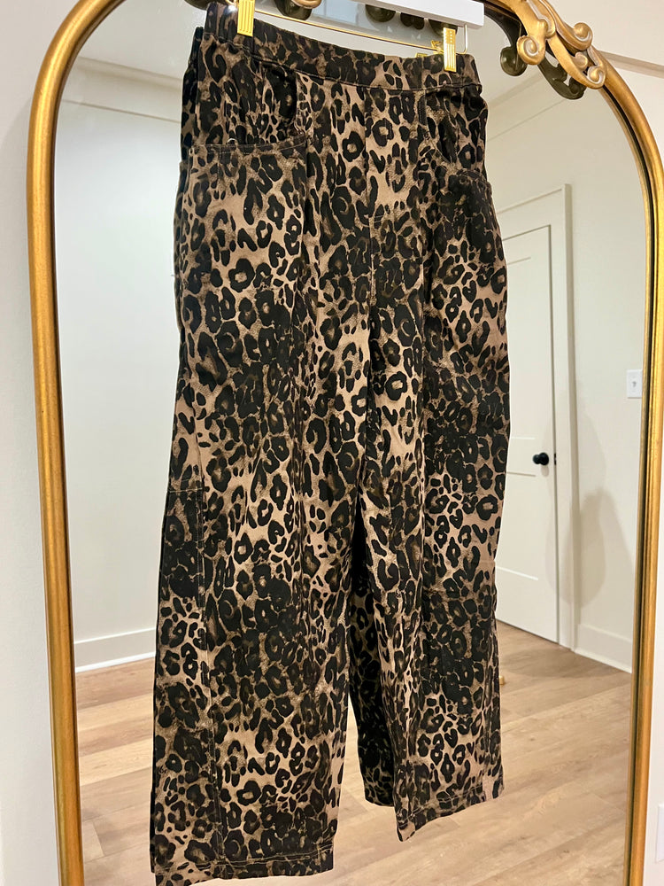 Natalie's Lounge Leopard Trousers