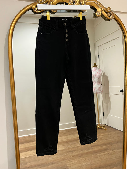 Take It Way Way Black Jean