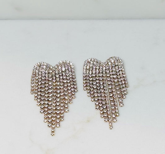 Sweetheart Diamond Studs