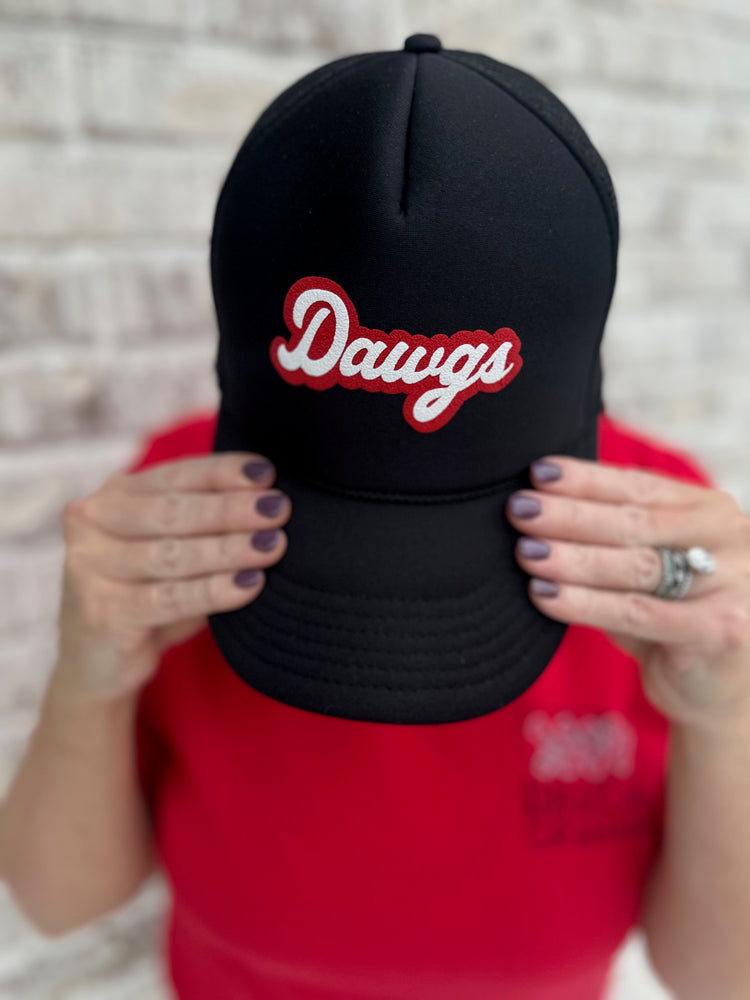 Dawgs - Black Double Puffy Trucker